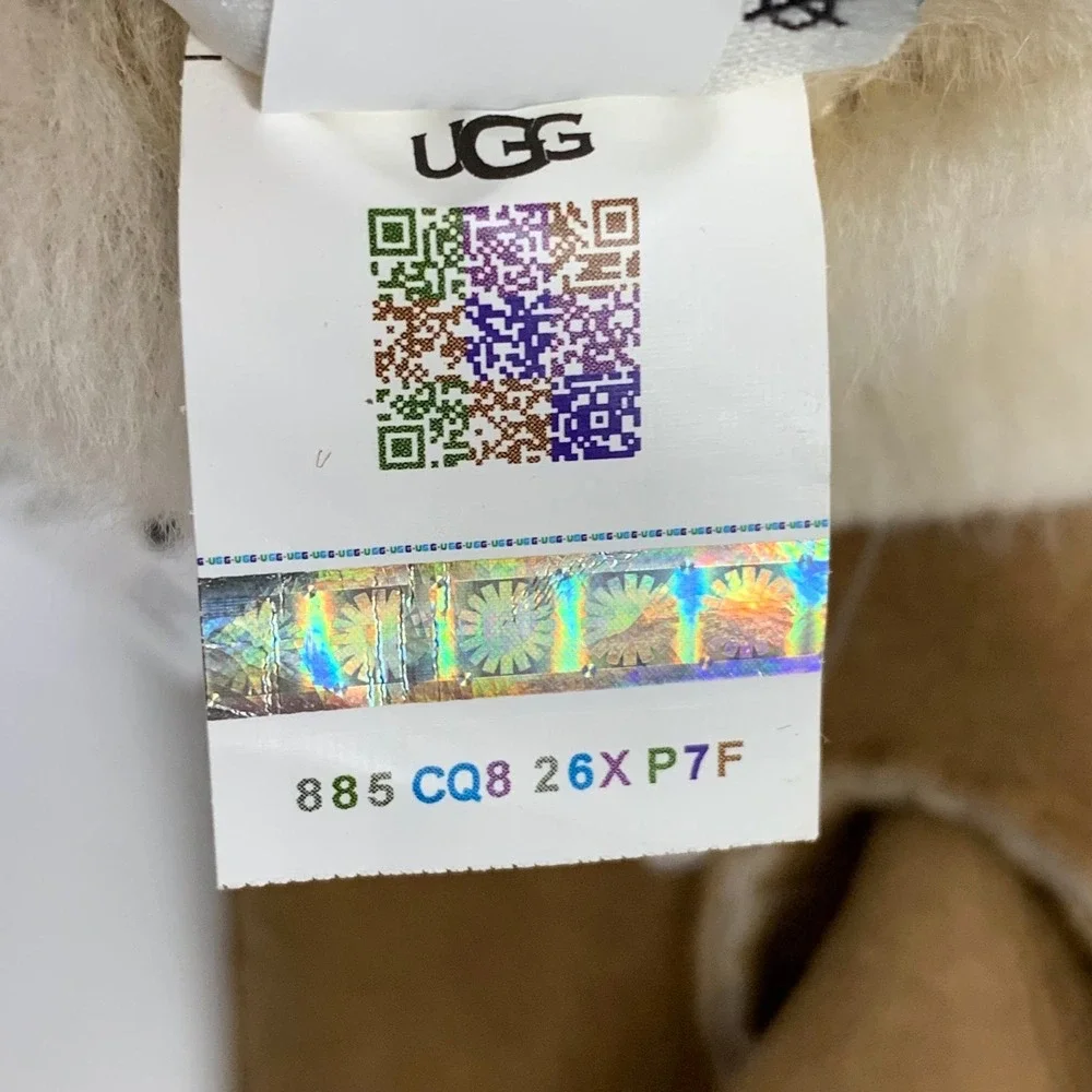 UGG Kids'‎ Chestnut Sheepskin Mittens Handsewn Mitten 4-6 YR Girls New